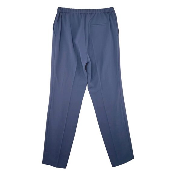 Hugo Boss Tahwena Womens Navy Blue Slim Fit Trousers Pull-On Dress Pants Size 8 - Picture 3 of 16